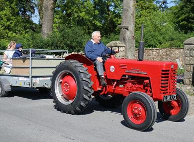 Pendle Witch Tractor Road Run