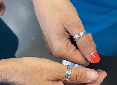 Sterling Silver Stacking Ring Workshop