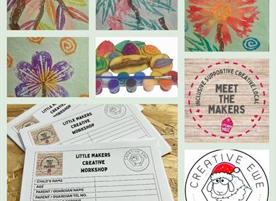 Meet The Makers & Creative Ewe: free kids crafting workshop