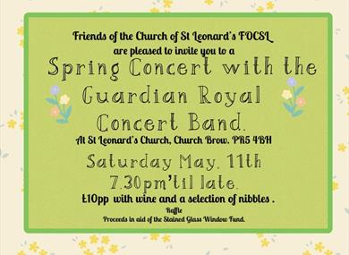 Spring Concert  with the Guardian Royal Concert Band.