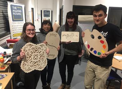 Make-A-Start: CNC Router Signage