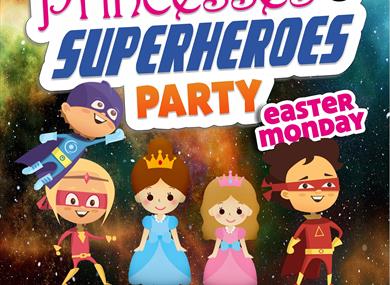 Princess & Superhero Party at Thornton Hall Country Park