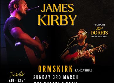 James Kirby UK Tour