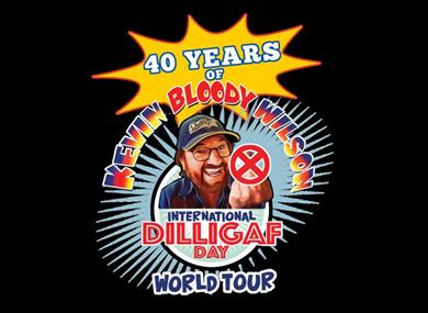 Kevin Bloody Wilson INTERNATIONAL DILLIGAF DAY – 40 years of KEVIN BLOODY WILSON