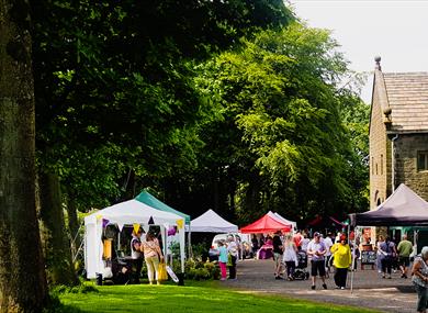 Farmers Market at Hoghton Tower