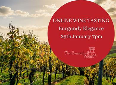 Previous Next Burgundy Elegance (ONLINE) Burgundy Elegance (ONLINE Wine Tasting)