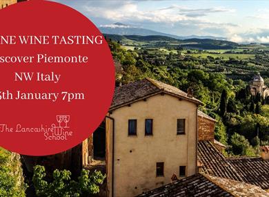 Discover Piemonte NW Italy (ONLINE Wine Tasting)