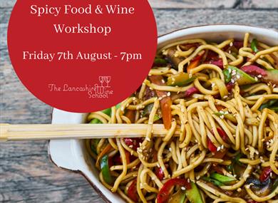 Spicy Food & Wine Workshop (ONLINE)