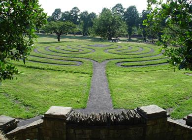 Clitheroe Castle Labyrinth