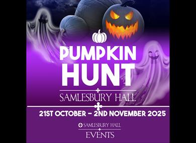 Halloween Pumpkin Hunt at Samlesbury Hall