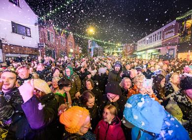 Chorley Christmas Lights Switch On and Totally Locally Chorley Christmas Market