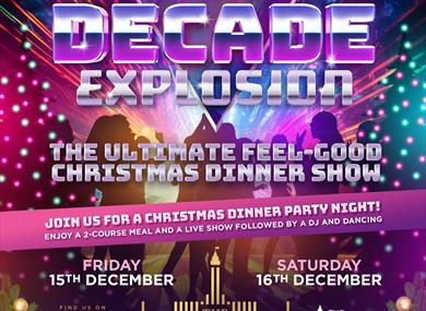 Decade Explosion Christmas Dinner Party