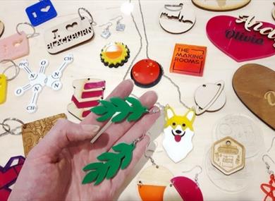 Make-A-Start : Laser Cut Jewellery
