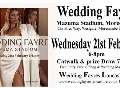 Wedding Fayre Mazuma Stadium Morecambe