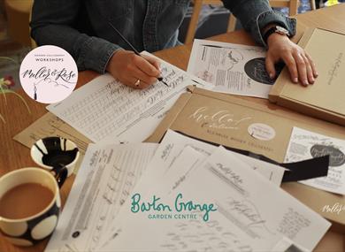 Modern Calligraphy Workshop with Mellor & Rose