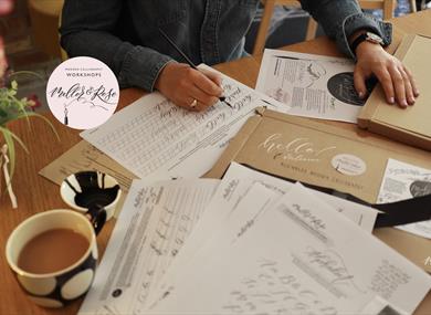 Summer Calligraphy Workshop with Mellor & Rose