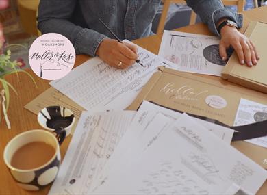 Autumn Calligraphy Workshop with Mellor & Rose