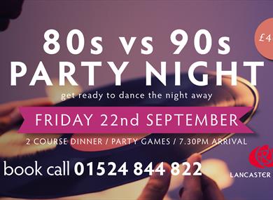80s v 90s Disco Party Night