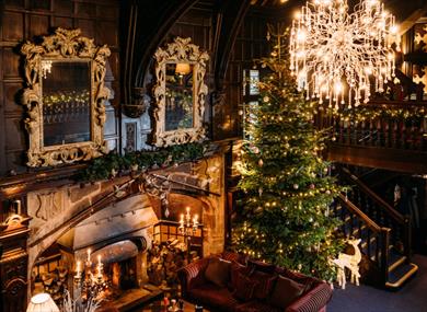 Christmas Light Switch On at Mitton Hall