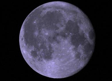 Full moon. Photographer Matthew Greenhalgh.