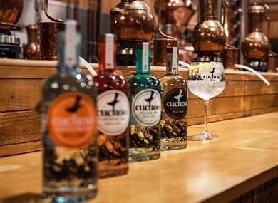 Cuckoo Gin at Brindle Distillery