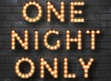 One Night Only