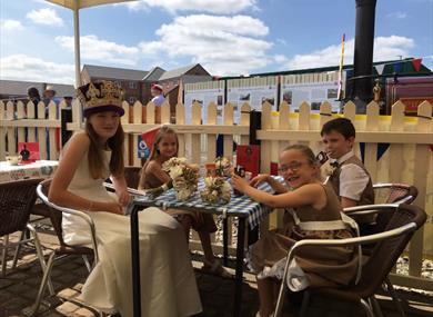 Princess and Pirate Day at West Lancashire Light Railway