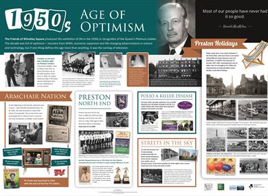 1950s An Age of Optimism Exhibition
