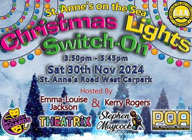 St. Anne's Christmas Lights Switch On 2024