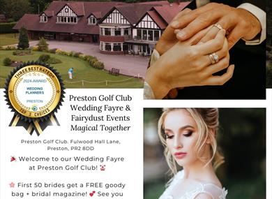 Wedding Fayre - Preston Golf Club - 6th April 2025