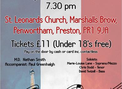 Preston Orpheus Choir - An Evening of French Music
