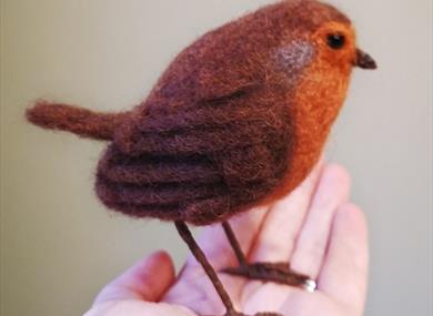 Robin Needle Felting