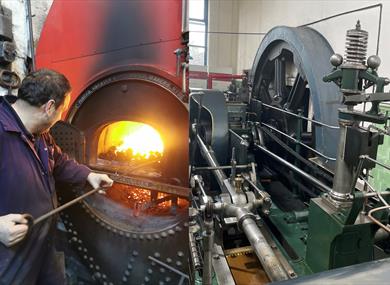 September Steam Days at Queen Street Mill