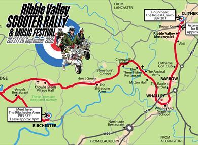 Ribble Valley Scooter Rally & Music Festival