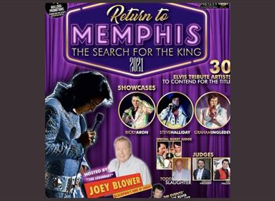 Promotional poster showing pictures of performers.