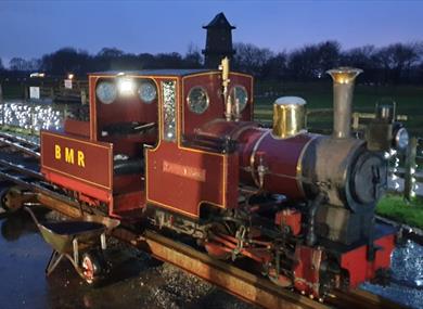 Santa Train at Windmill Animal Farm