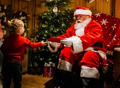 Ribby Hall Village's NEW Santa's Grotto Experience