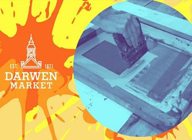 Screenprint A Market Poster