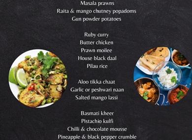 Indian dining experience at Flavours