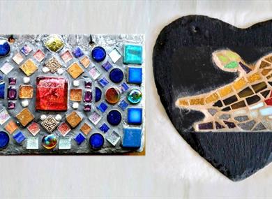 Slate Garden Mosaic Class