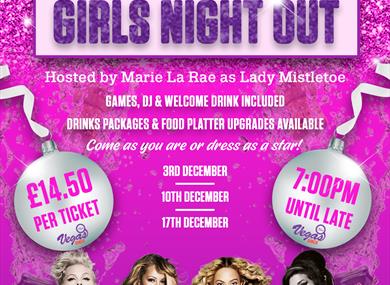 Ultimate Girls Night Out Viva Vegas Blackpool