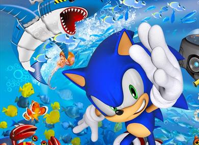 Sonic the Hedgehog at SEA LIFE Blackpool
