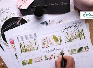 Spring Modern Calligraphy Workshop with Mellor & Rose