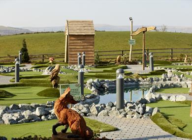 Half-term family fun at Golf Kingdom Rossendale