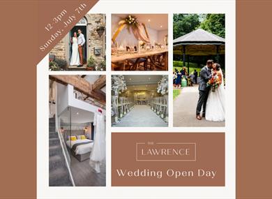 Summer Wedding Open Day at The Lawrence
