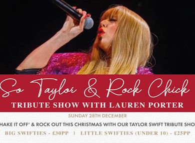 So Taylor & Rock Chick - Tribute Show with Lauren Porter at Holland Hall