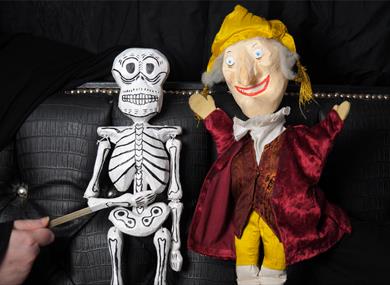 Puppets from show
