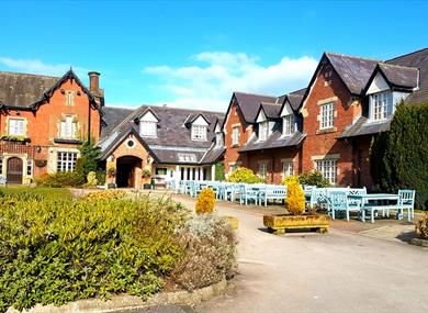 Grounds at The Villa Country House Hotel