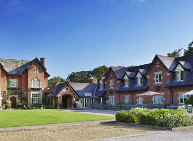 Exterior at The Villa Country House Hotel Restaurant