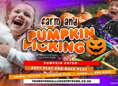 Farm & Pumpkin Picking at Thornton Hall Country Park